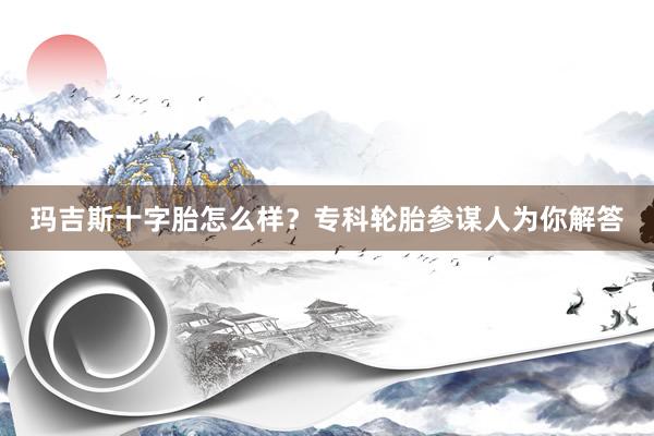 玛吉斯十字胎怎么样？专科轮胎参谋人为你解答